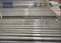 Cambiador de calor espiral de acero inoxidable de la caldera, estándar del tubo de aleta de las piezas de reparación de la caldera ASME