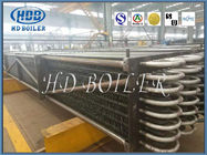 Tubos aletados de acero de carbono del cambiador de calor para la planta de la central eléctrica, certificado del ISO
