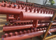 Jefes y múltiples de acero del extractor de ASME SA106 con el tubo soldado con autógena longitudinal