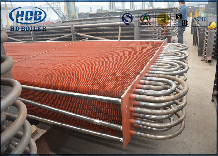 Cambiador de calor de acero inoxidable de la corrosión de la resistencia ASME para la caldera de CFB