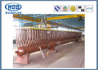 Estructura multíple del tubo del agua de la presión baja de los jefes de la caldera eléctrica de acero industrial de CFB