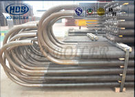 Bobina de acero del tubo aletado del espiral del titanio de carbono para el estándar del ahorrador ASME de la caldera