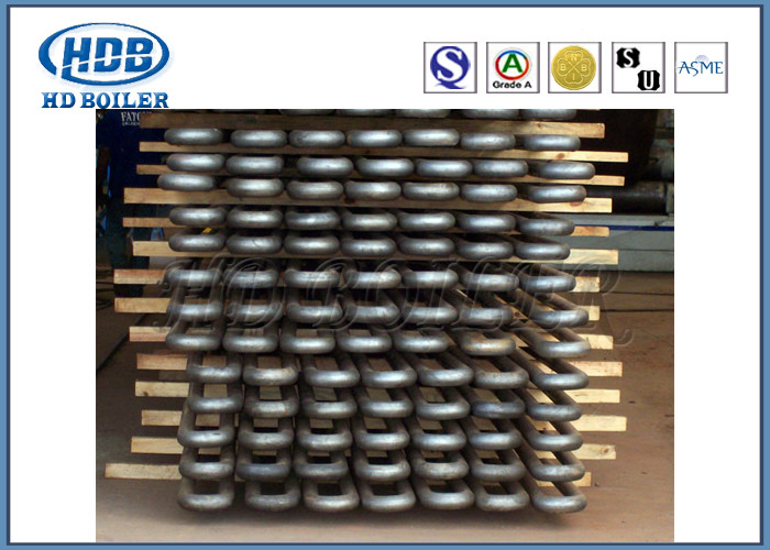 Soldador de alta frecuencia Carbon Steel ISO9001 del cambiador de calor del ahorrador de la caldera del tubo de aleta de H