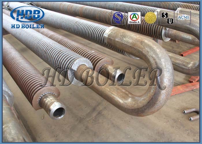304 tubos de aleta de acero inoxidables del espiral del ahorrador para la caldera de agua caliente